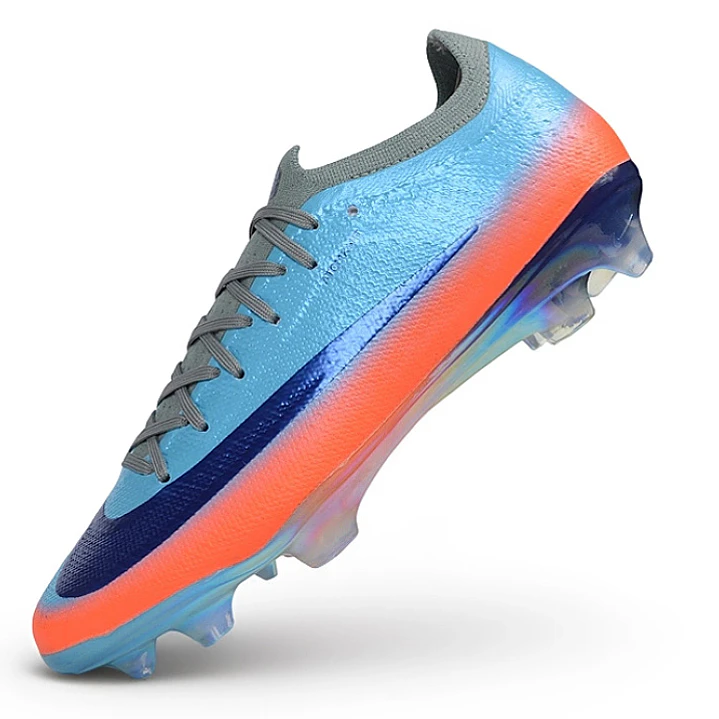 Chuteira Nike Mercurial Vapor 17 Elite SE FG - Lunar, Azul e Laranja 3