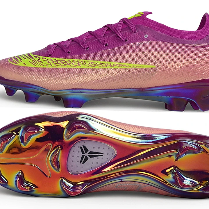 Chuteira Nike Mercurial Vapor 17 Elite SE FG - Roxo e Amarelo 5