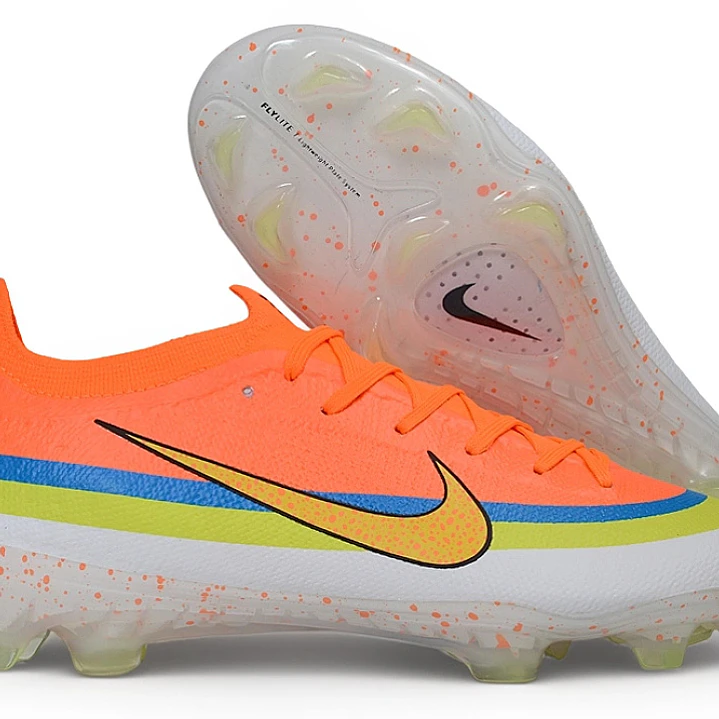 Chuteira Nike Mercurial Vapor 17 Elite SE FG - Vermelho, Azul, Amarelo e Branco 1