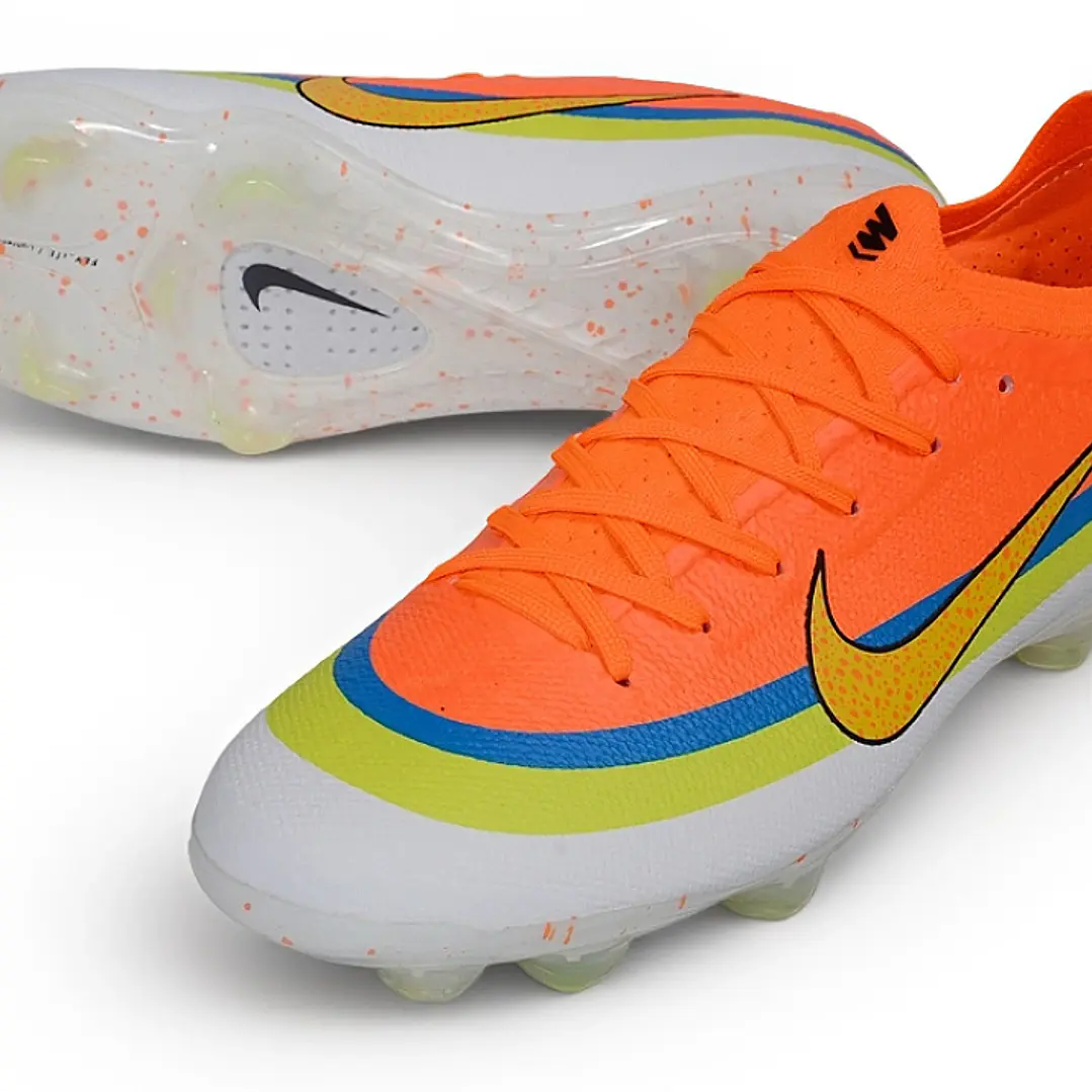 Chuteira Nike Mercurial Vapor 17 Elite SE FG - Vermelho, Azul, Amarelo e Branco 4