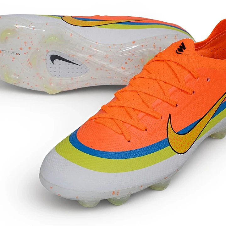 Chuteira Nike Mercurial Vapor 17 Elite SE FG - Vermelho, Azul, Amarelo e Branco 4