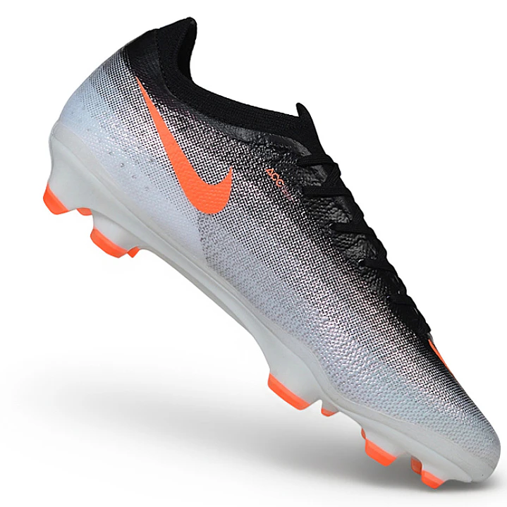 Chuteira Nike Mercurial Vapor 17 Elite SE FG - Branco e Laranja 2