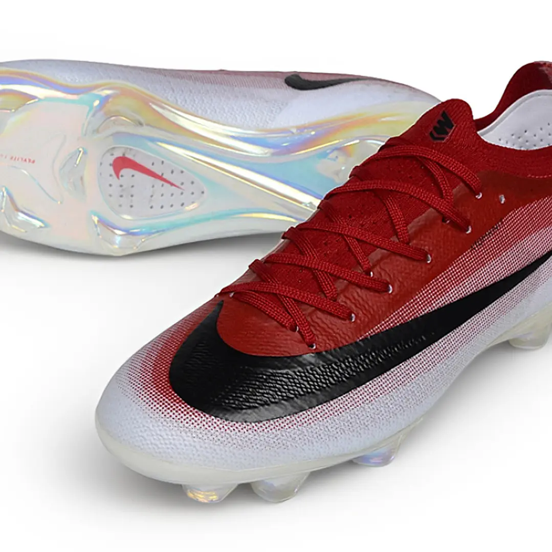 Chuteira Nike Mercurial Vapor 17 Elite SE FG - Vermelho e Preto 4