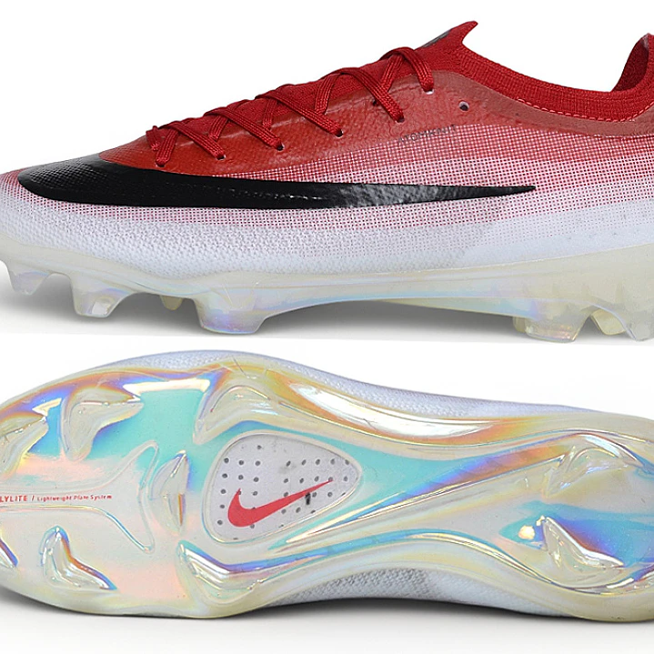 Chuteira Nike Mercurial Vapor 17 Elite SE FG - Vermelho e Preto 6