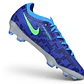 Chuteira Nike Mercurial Vapor 17 Elite SE FG - Azul e Verde - Thumbnail 2