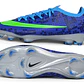 Chuteira Nike Mercurial Vapor 17 Elite SE FG - Azul e Verde - Thumbnail 6