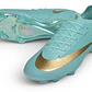Chuteira Nike Mercurial Vapor 17 Elite SE FG - Jade e Preto - Thumbnail 3