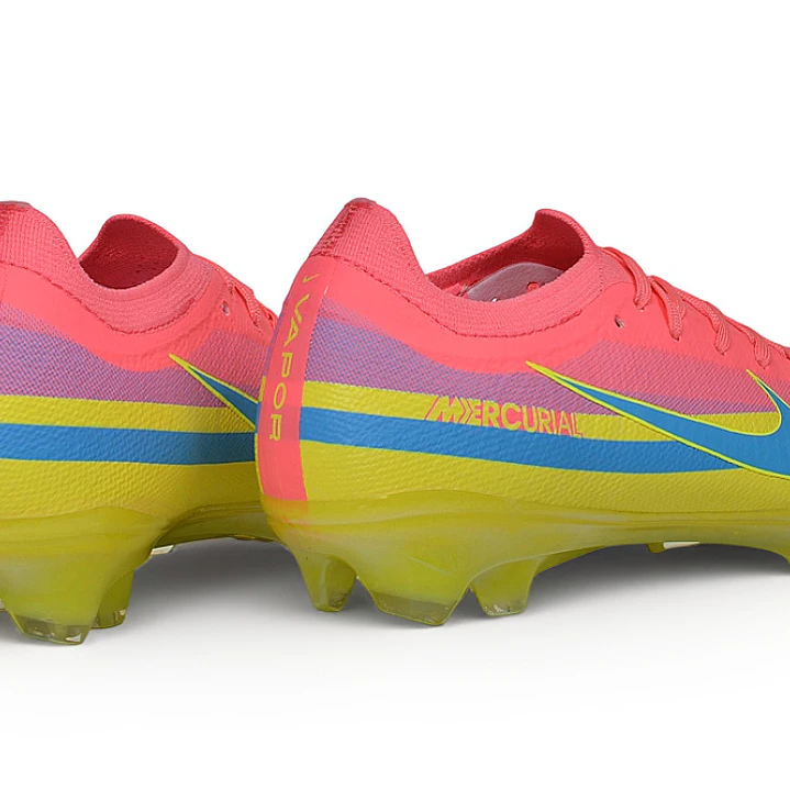 Chuteira Nike Mercurial Vapor 17 Elite SE FG - Vermelho, Verde e Azul 4