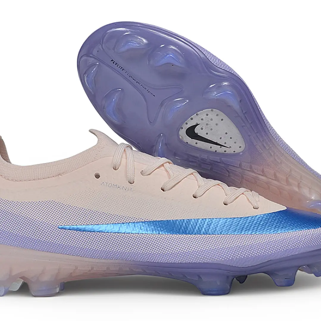 Chuteira Nike Mercurial Vapor 17 Elite SE FG - Lilás e Azul 1