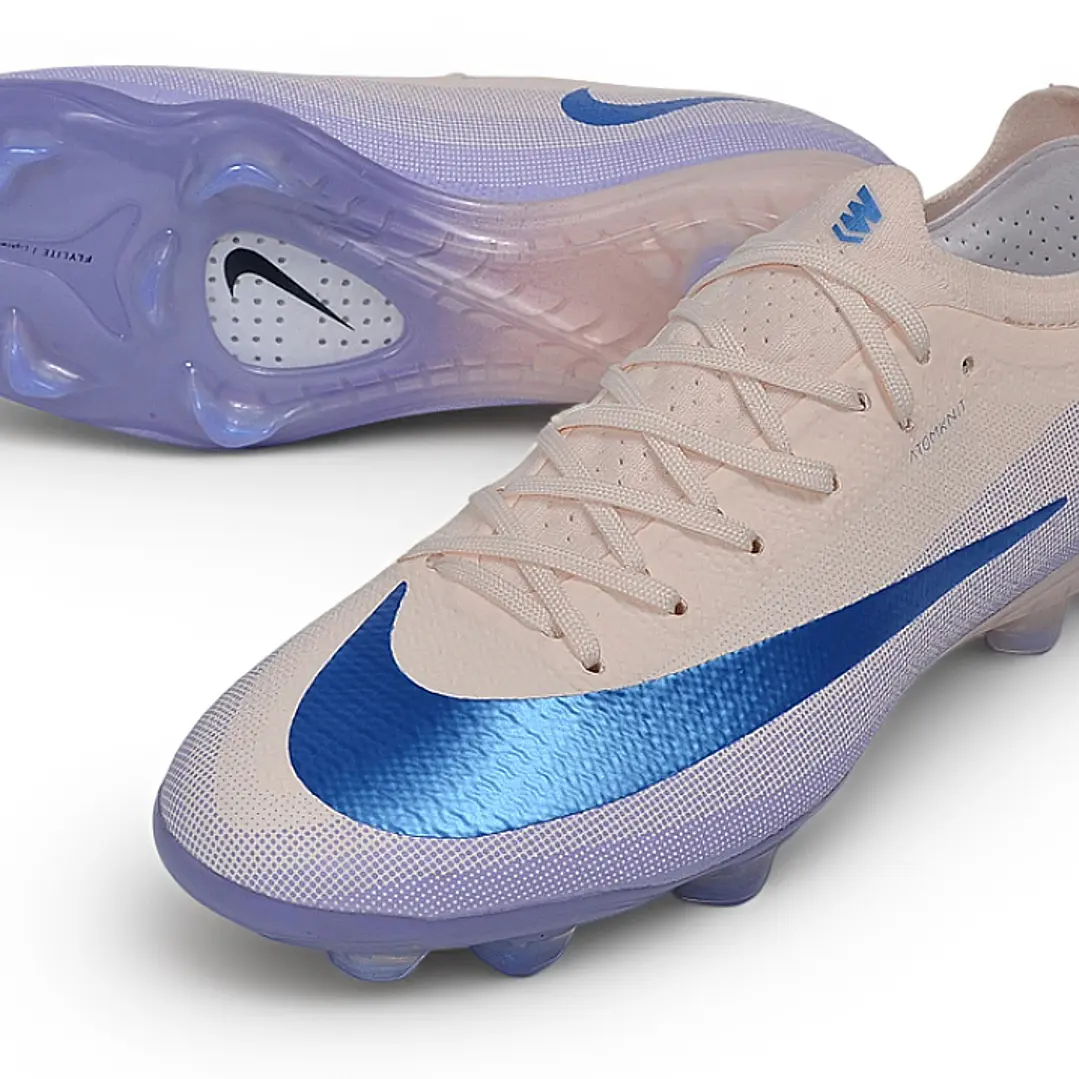 Chuteira Nike Mercurial Vapor 17 Elite SE FG - Lilás e Azul 4
