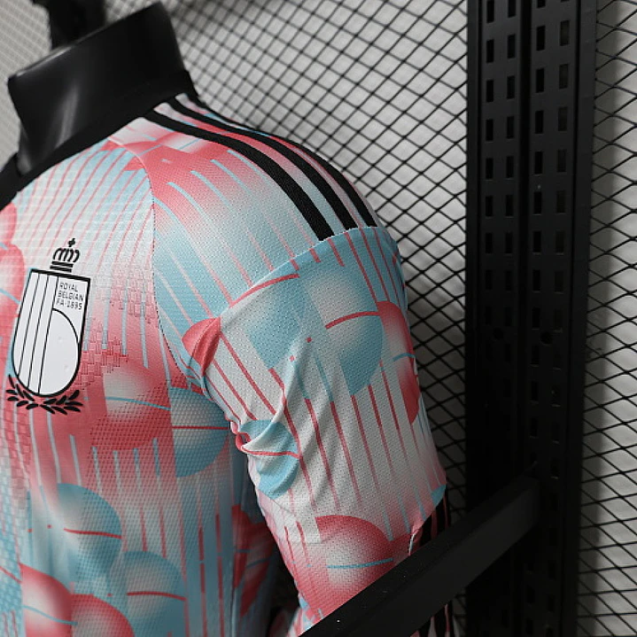 Camisa Bélgica 2026 Fora Manga Longa - Versão Jogador 3