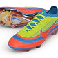 Chuteira Nike Mercurial Vapor 17 Elite SE FG - Vermelho e Verde - Thumbnail 4