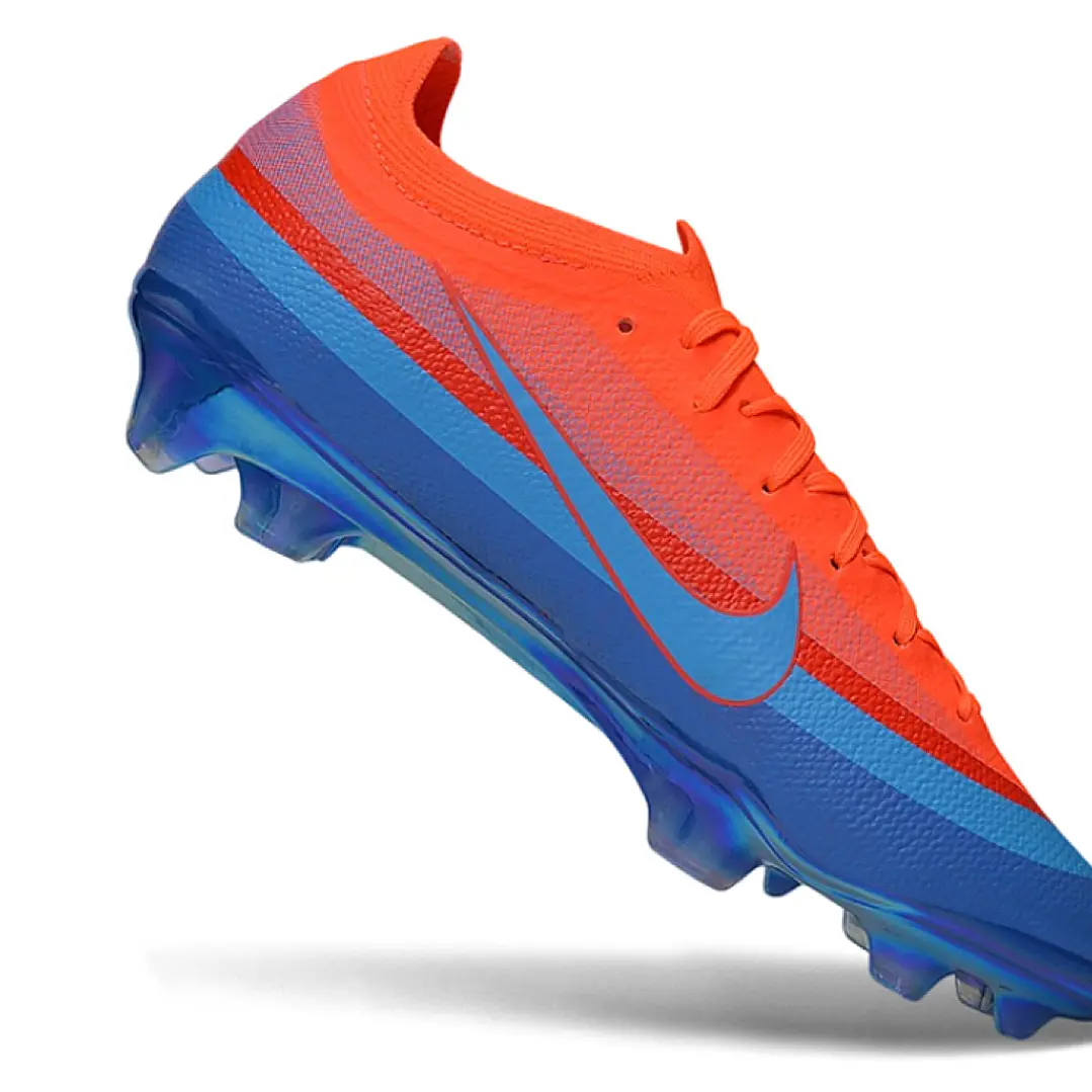 Chuteira Nike Air Zoom Mercurial Superfly XI Elite FG - Azul e Laranja 2