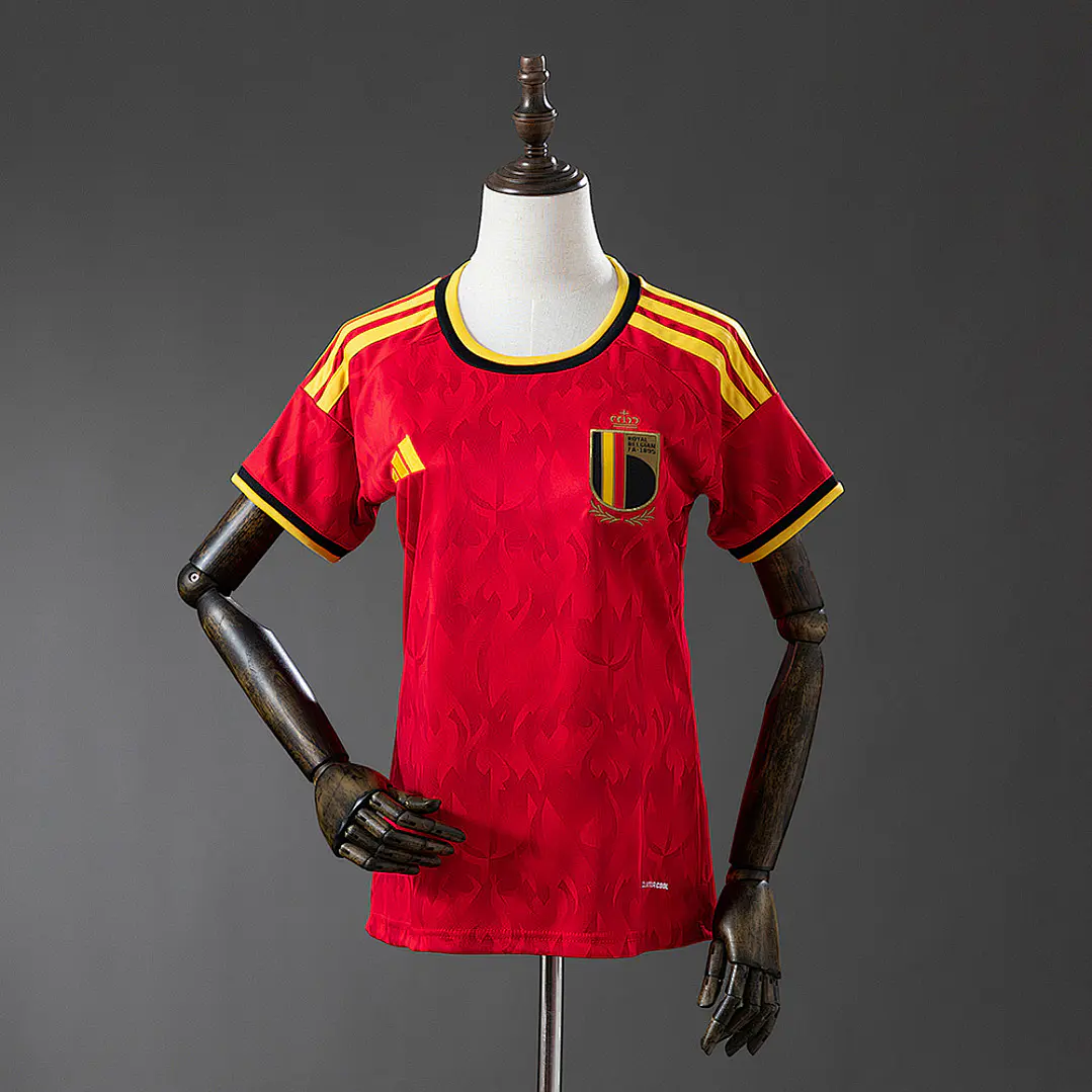 Camisa Bélgica 2026 Casa Feminina 1