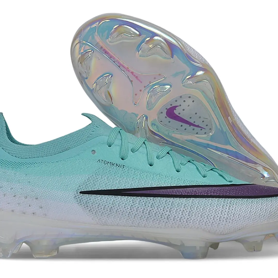 Chuteira Nike Air Zoom Mercurial Superfly XI Elite FG - Jade e Roxo 1