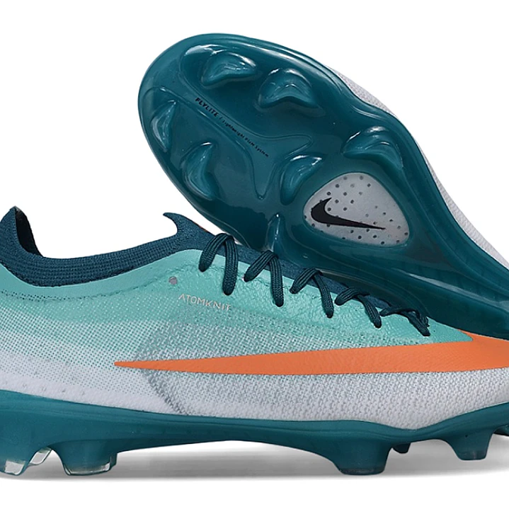 Chuteira Nike Air Zoom Mercurial Superfly XI Elite FG - Branco, Jade e Laranja 1