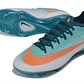 Chuteira Nike Air Zoom Mercurial Superfly XI Elite FG - Branco, Jade e Laranja - Thumbnail 3