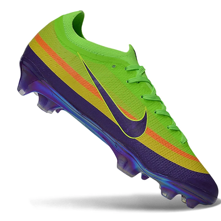 Chuteira Nike Air Zoom Mercurial Superfly XI Elite FG - Azul, Amarelo e Verde 2