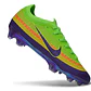 Chuteira Nike Air Zoom Mercurial Superfly XI Elite FG - Azul, Amarelo e Verde - Thumbnail 2