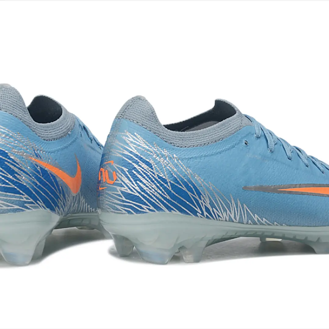 Chuteira Nike Air Zoom Mercurial Superfly XI Elite FG - Jade e Laranja 4