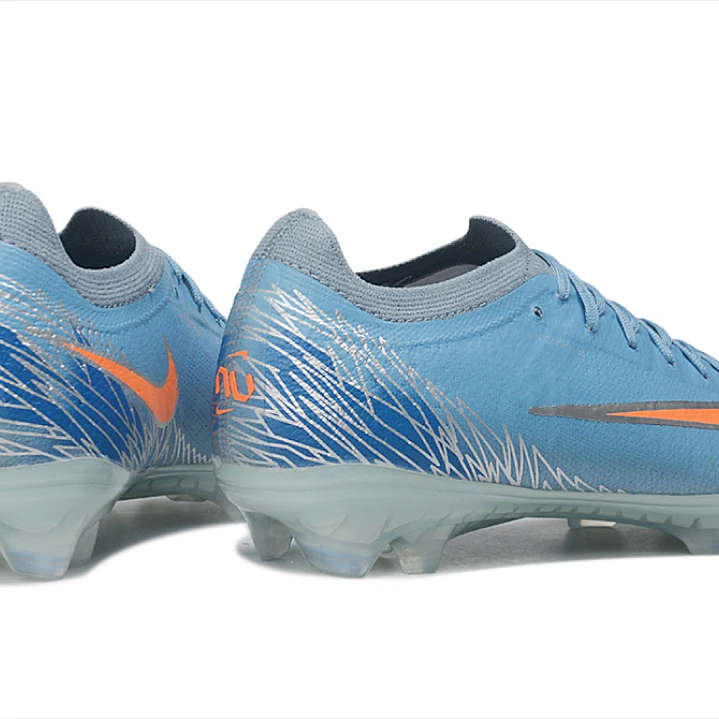 Chuteira Nike Air Zoom Mercurial Superfly XI Elite FG - Jade e Laranja 4