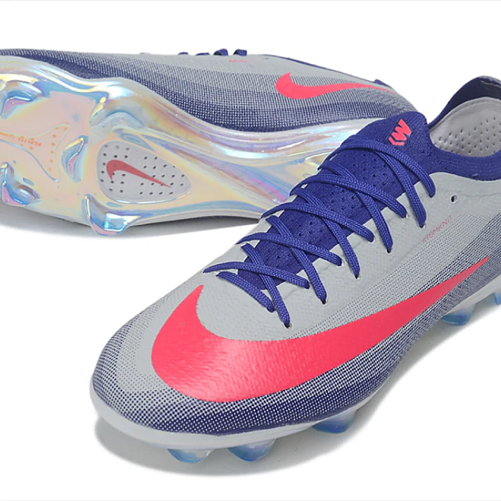 Chuteira Nike Air Zoom Mercurial Superfly XI Elite FG - Azul, Vermelho e Branco 4