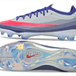 Chuteira Nike Air Zoom Mercurial Superfly XI Elite FG - Azul, Vermelho e Branco - Thumbnail 6