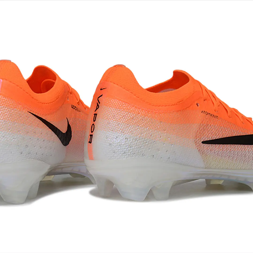 Chuteira Nike Mercurial Vapor 17 Elite FG - Laranja e Branco Iridescente 4