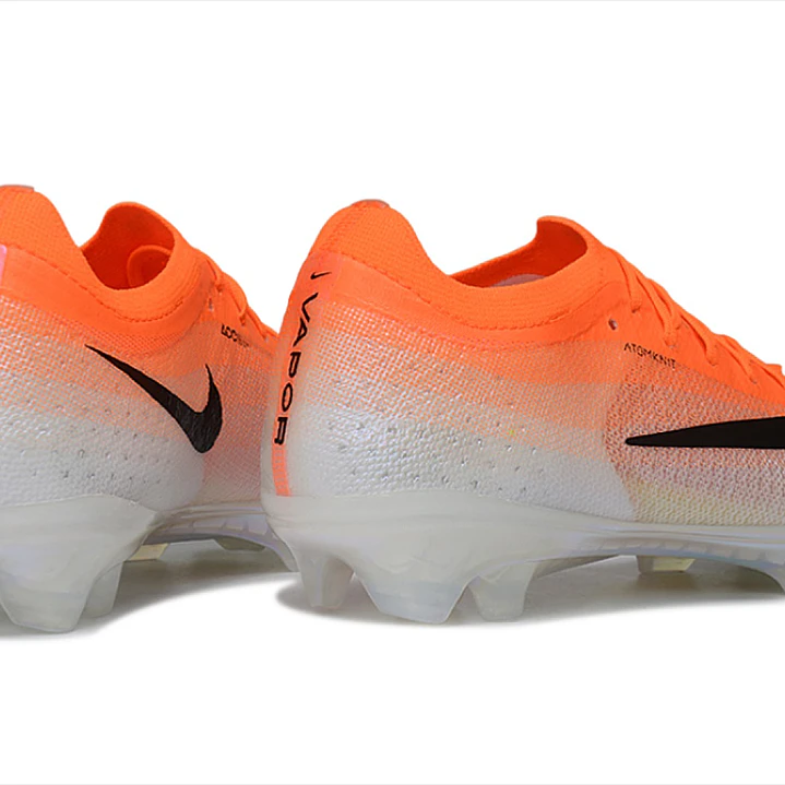 Chuteira Nike Mercurial Vapor 17 Elite FG - Laranja e Branco Iridescente 4