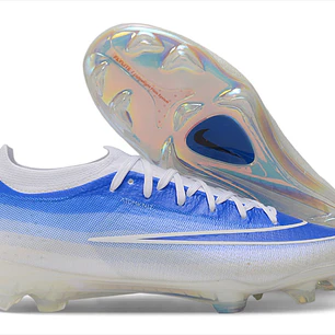 Chuteira Nike Mercurial Vapor 17 Elite FG - Azul e Branco