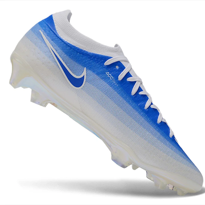 Chuteira Nike Mercurial Vapor 17 Elite FG - Azul e Branco 2