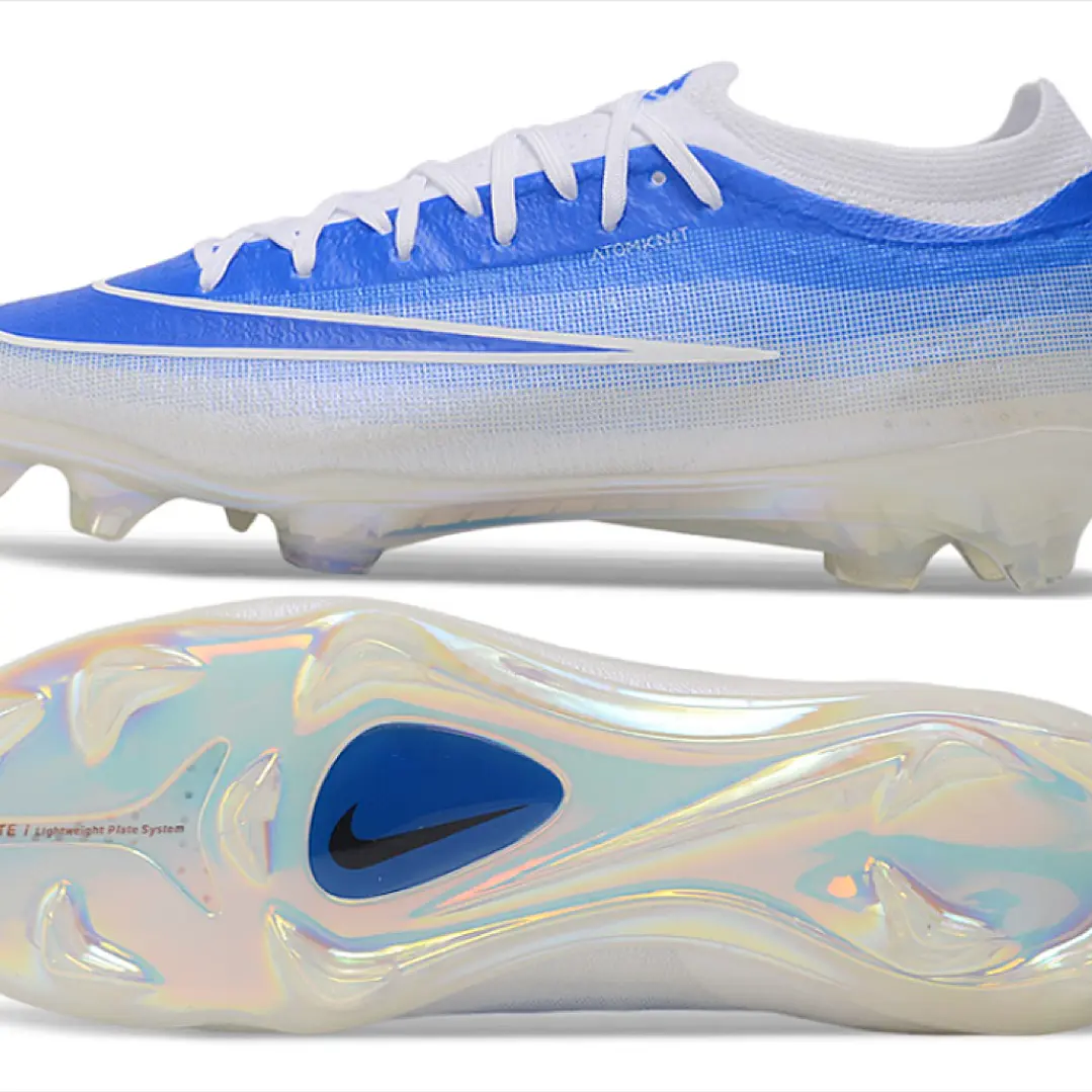 Chuteira Nike Mercurial Vapor 17 Elite FG - Azul e Branco 6