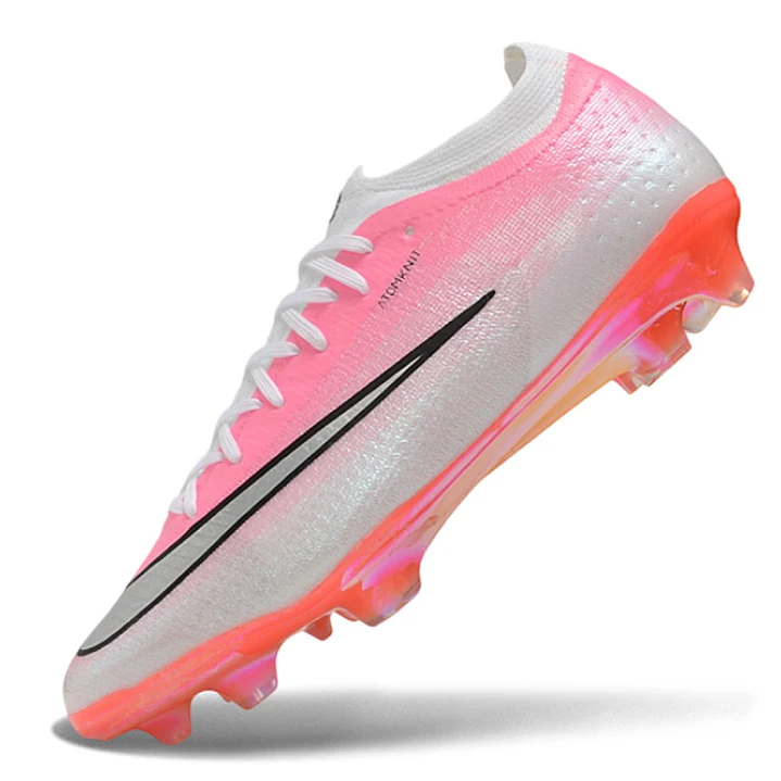 Chuteira Nike Air Zoom Mercurial Superfly XI Elite FG - Rosa, Branco e Preto 3