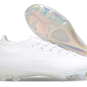 Chuteira Nike Air Zoom Mercurial Vapor 17 Elite FG - Todo Branco