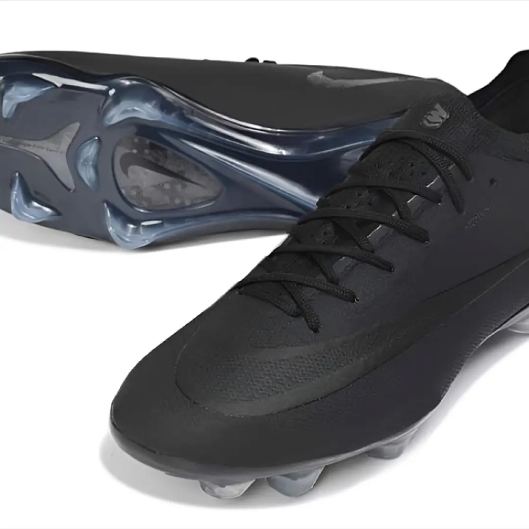 Chuteira Nike Air Zoom Mercurial Vapor 17 Elite FG - Todo Preto 4
