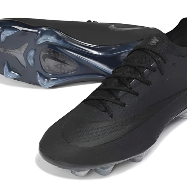 Chuteira Nike Air Zoom Mercurial Vapor 17 Elite FG - Todo Preto 4