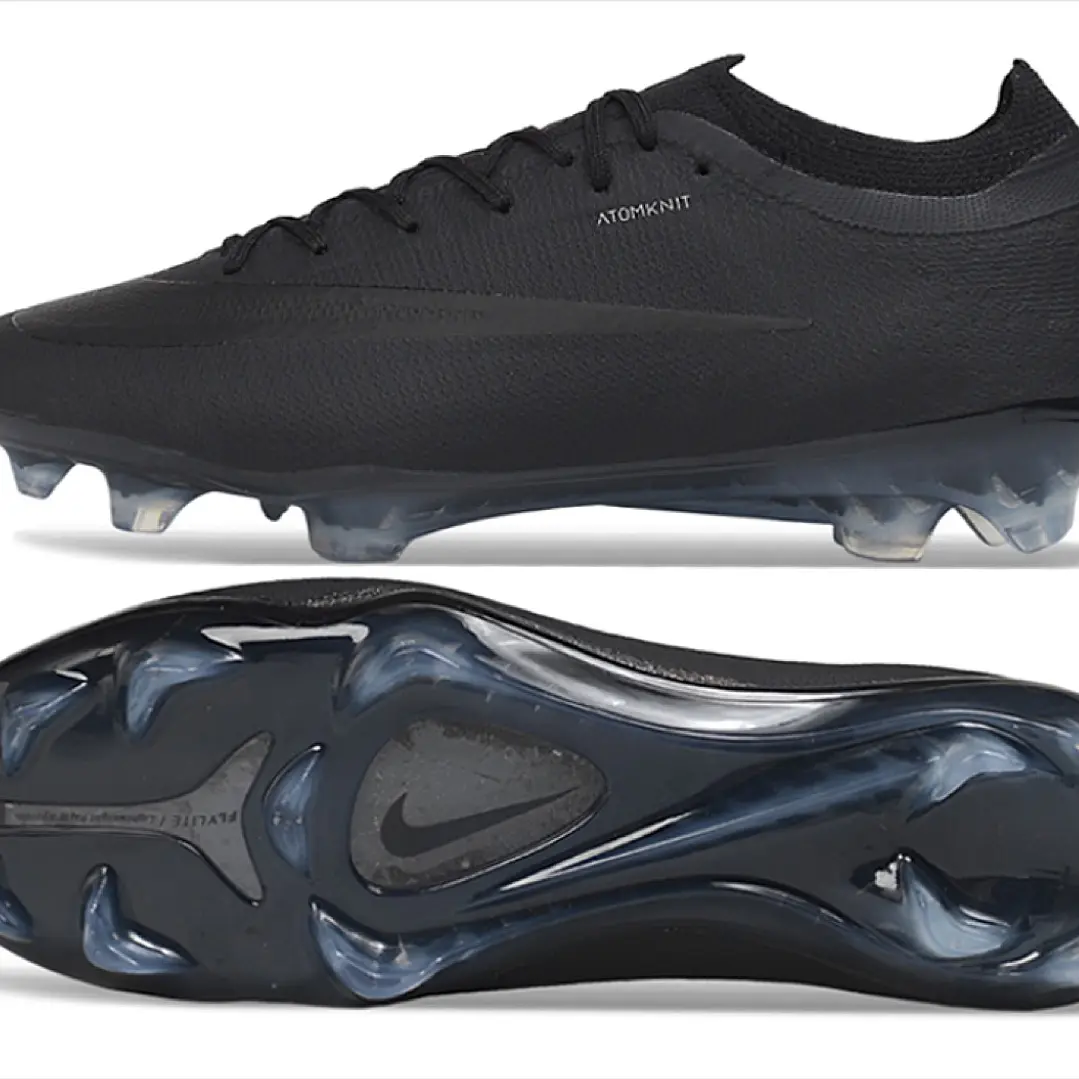 Chuteira Nike Air Zoom Mercurial Vapor 17 Elite FG - Todo Preto 6