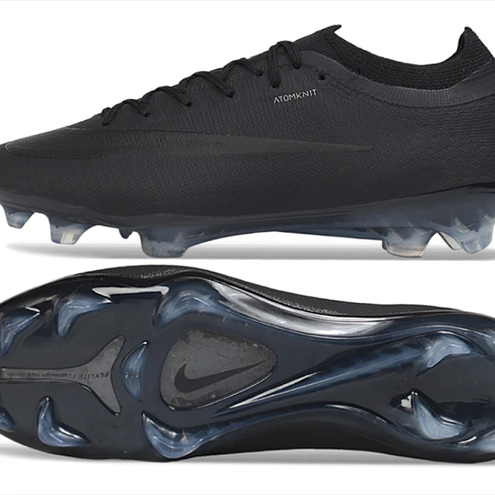 Chuteira Nike Air Zoom Mercurial Vapor 17 Elite FG - Todo Preto 6