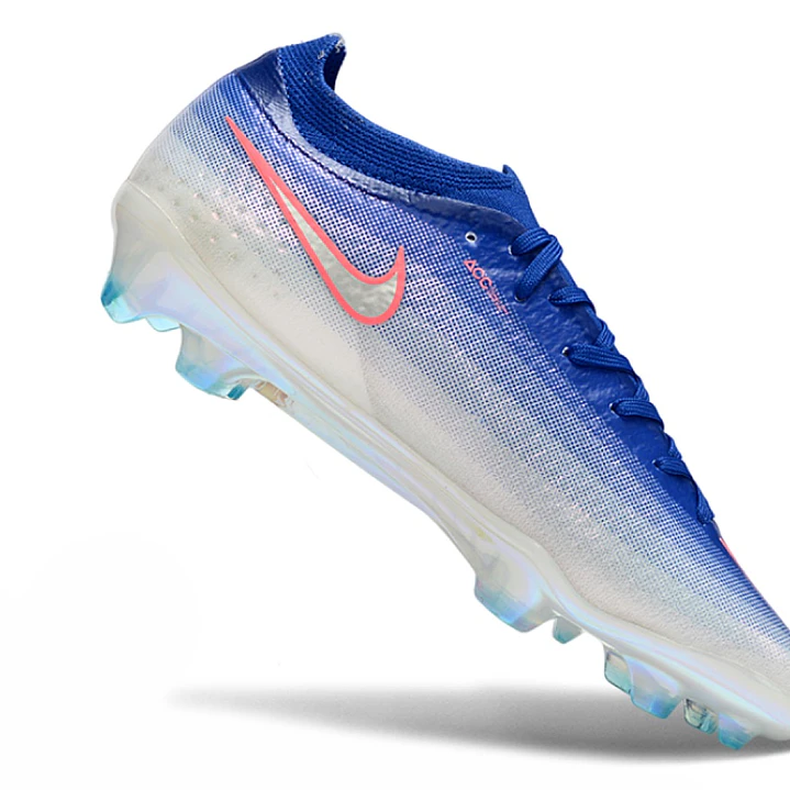 Chuteira Nike Air Zoom Mercurial Vapor 17 Elite FG - Azul, Branco e Rosa 2
