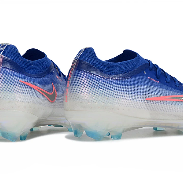 Chuteira Nike Air Zoom Mercurial Vapor 17 Elite FG - Azul, Branco e Rosa 5