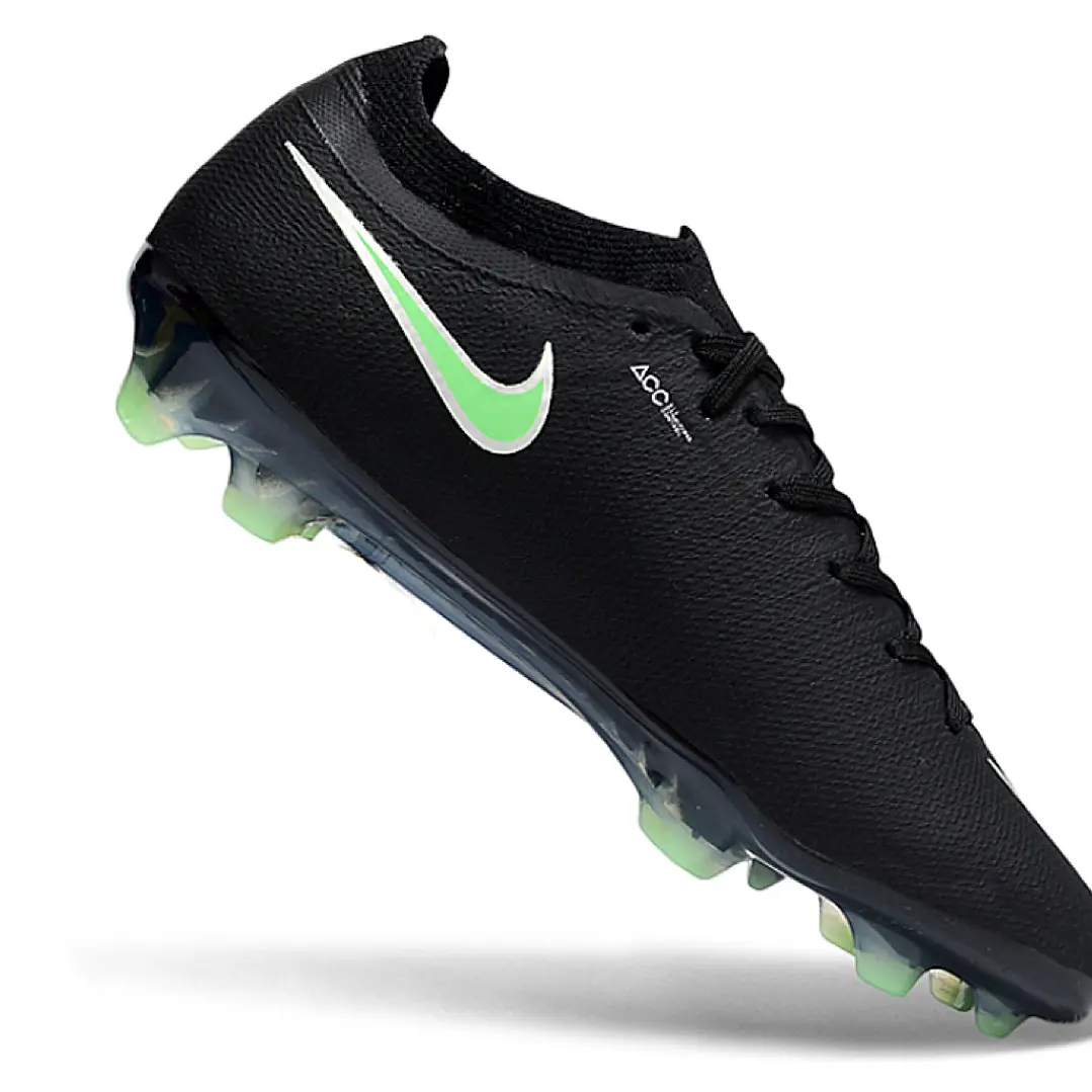 Chuteira Nike Air Zoom Mercurial Vapor 17 Elite FG - Preto e Verde 2