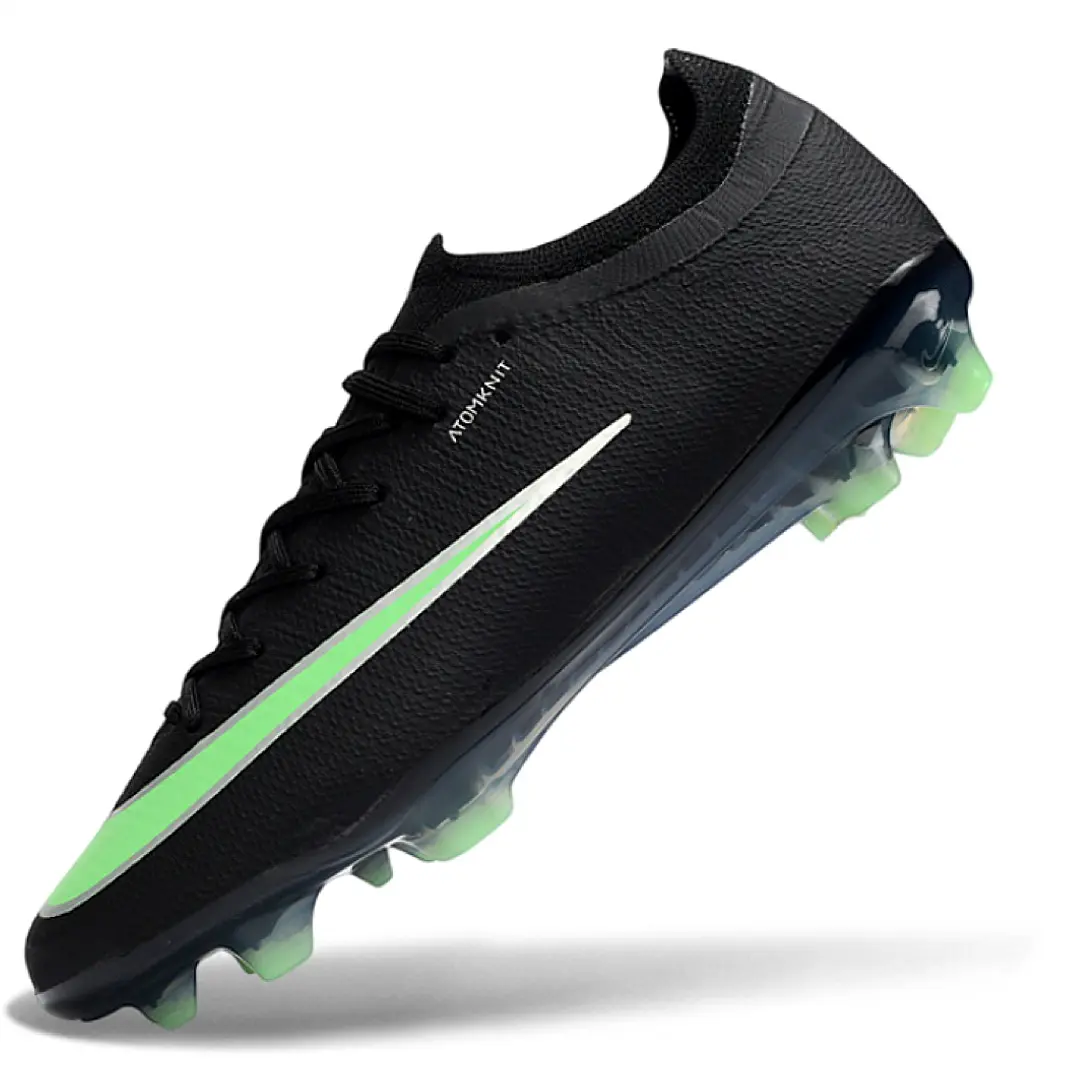 Chuteira Nike Air Zoom Mercurial Vapor 17 Elite FG - Preto e Verde 3