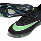 Chuteira Nike Air Zoom Mercurial Vapor 17 Elite FG - Preto e Verde - Thumbnail 4