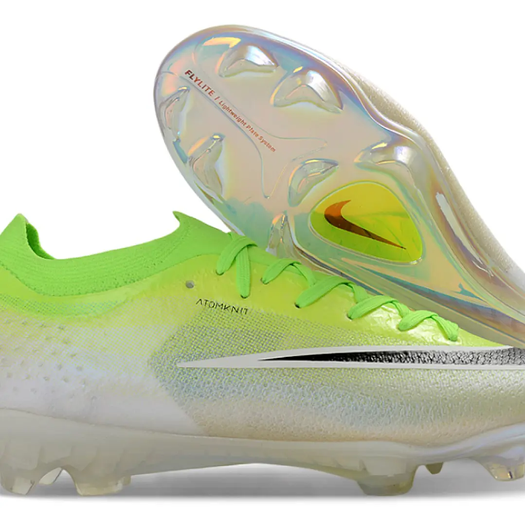 Chuteira Nike Air Zoom Mercurial Vapor 17 Elite FG - Verde Neon, Branco e Preto 1