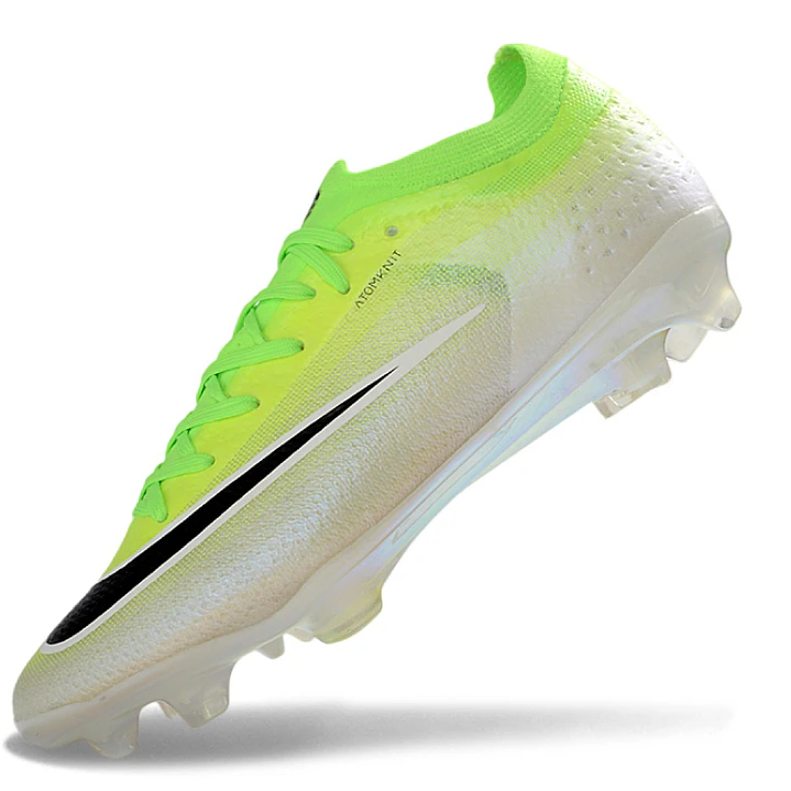 Chuteira Nike Air Zoom Mercurial Vapor 17 Elite FG - Verde Neon, Branco e Preto 3