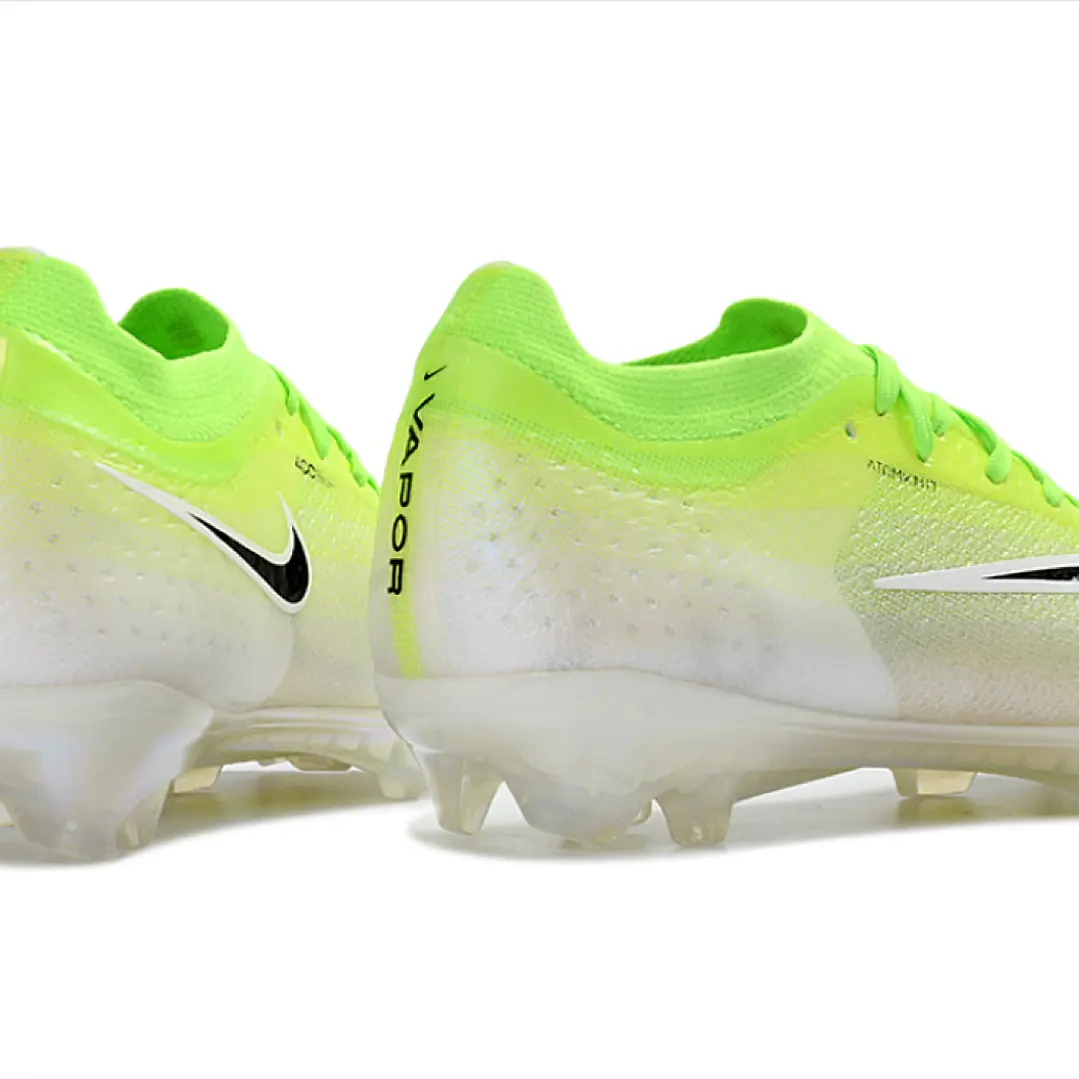 Chuteira Nike Air Zoom Mercurial Vapor 17 Elite FG - Verde Neon, Branco e Preto 5
