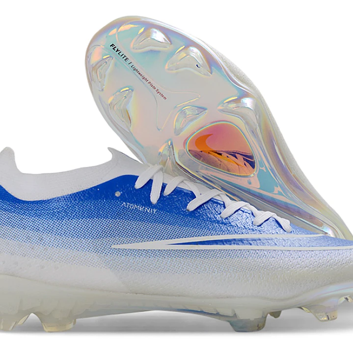Chuteira Nike Air Zoom Mercurial Vapor 17 Elite FG - Azul, Branco e Preto 1