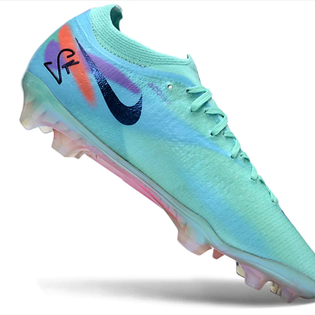 Chuteira Nike Air Zoom Mercurial Vapor 17 Elite FG - Jade, Rosa e Vermelho 2