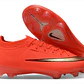 Chuteira Nike Air Zoom Mercurial Vapor 17 Elite FG - Vermelho e Dourado - Thumbnail 1