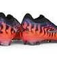 Chuteira Nike Air Zoom Mercurial Vapor 17 Elite FG - Azul, Laranja e Branco - thumbnail 4
